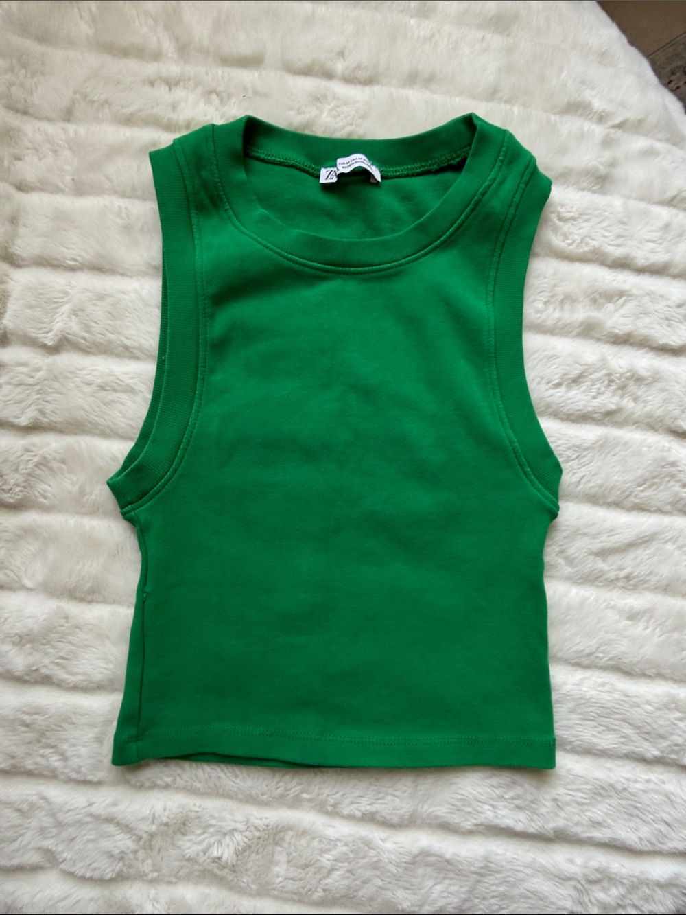 Zara Green Tank Top
